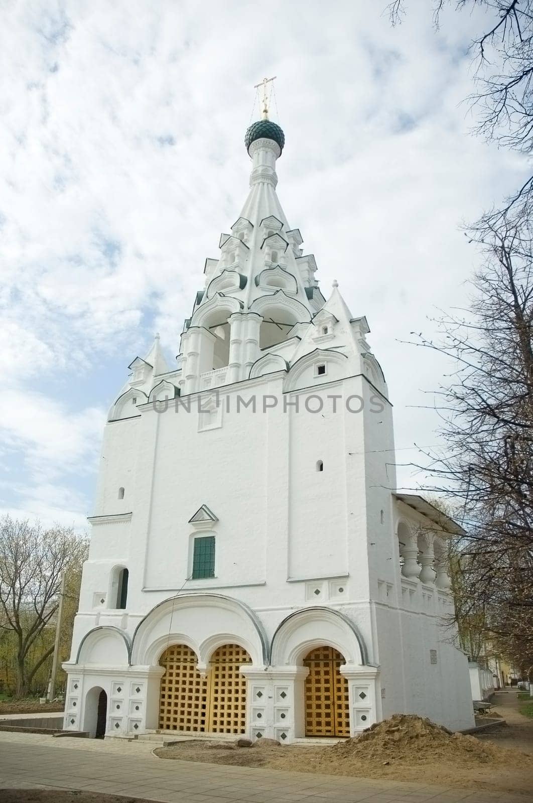 Church of Holy birth of Christ in Yaroslavl. Russia