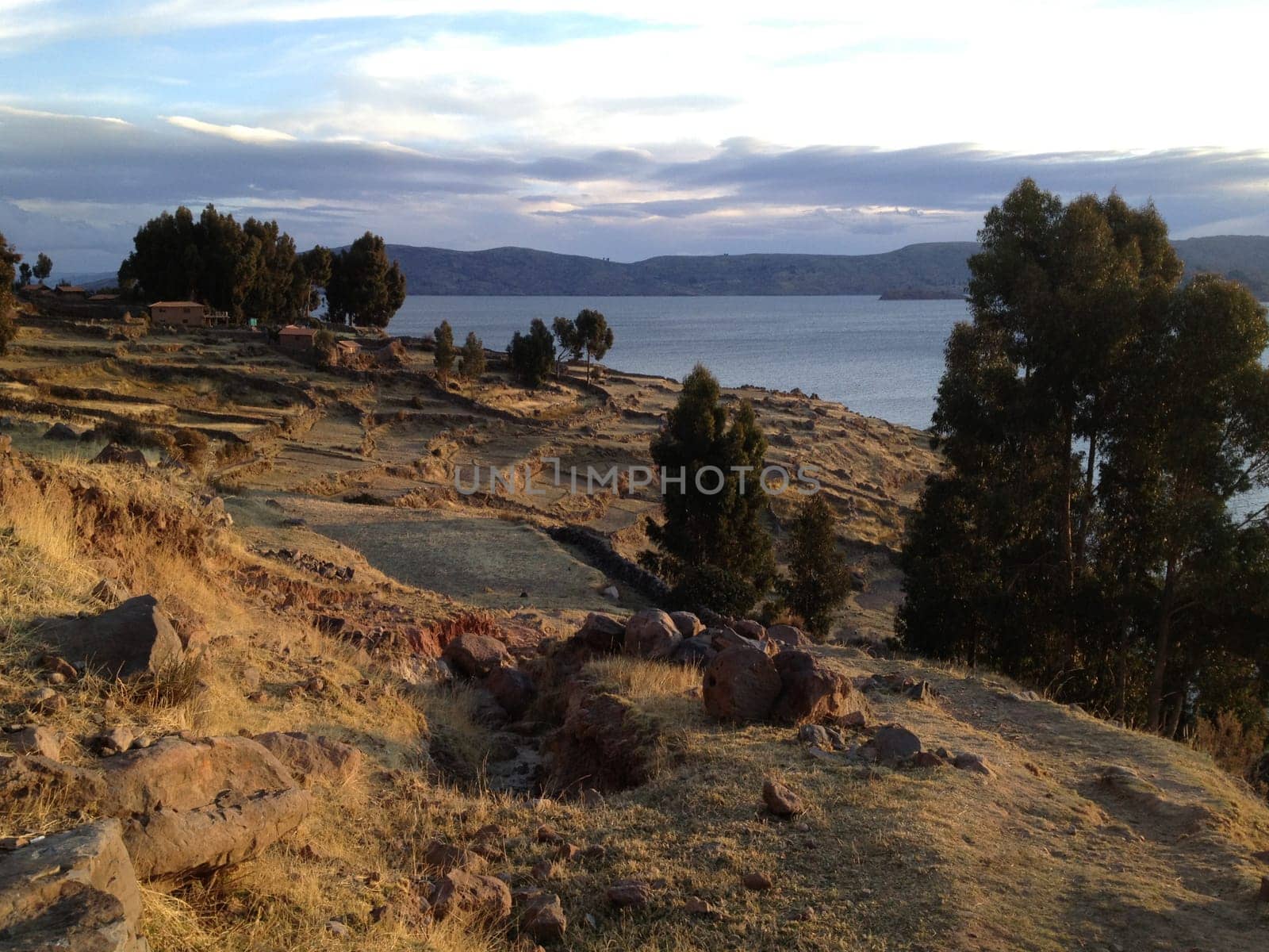 AMANTANI, PUNO, PERU - AUGUST 6