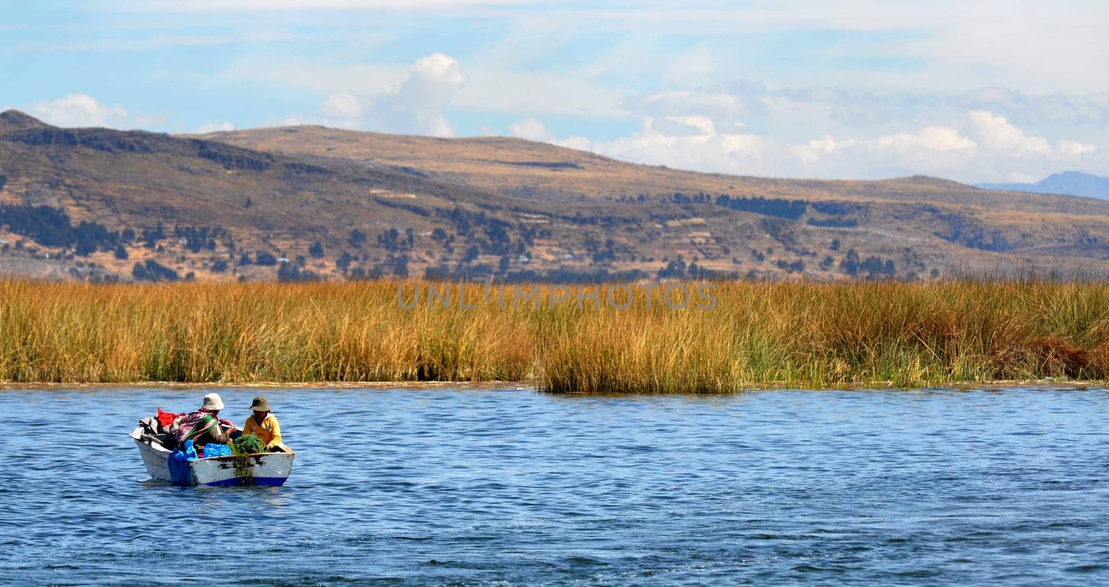 LAKE TITICACA, PERU - AUGUST 6