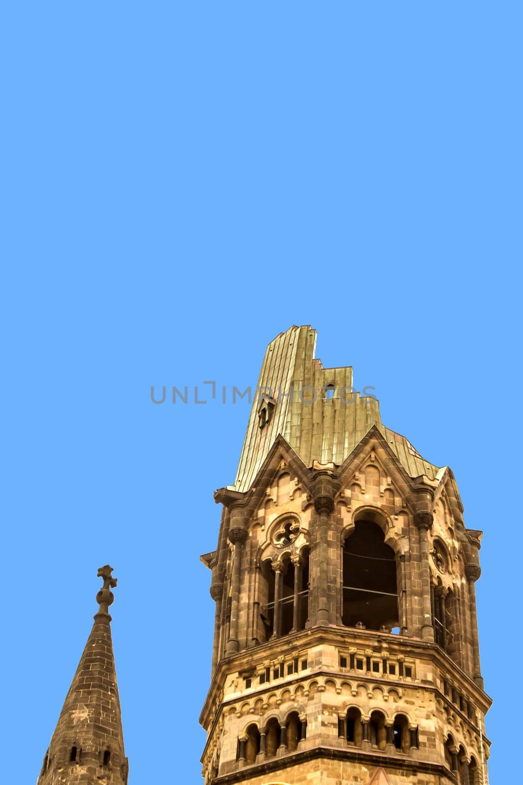 Memorial Kaiser Wilhelm Church in Berlin, Germany.