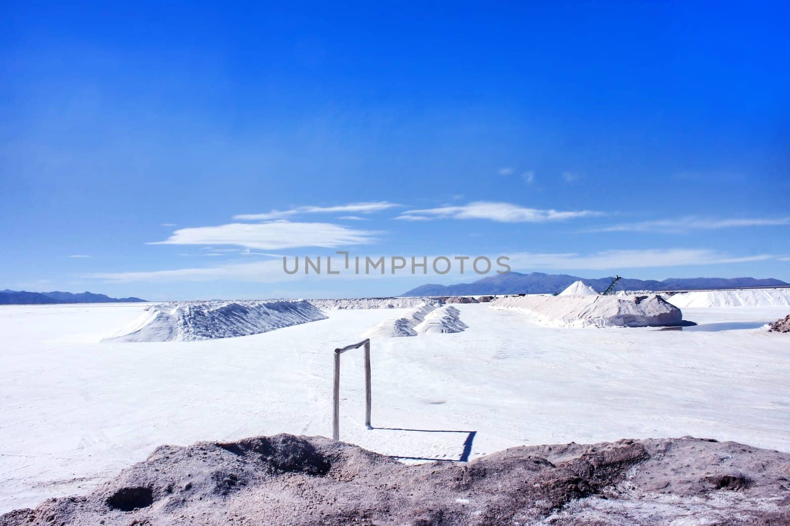 A huge salt field in the north of Argentina.