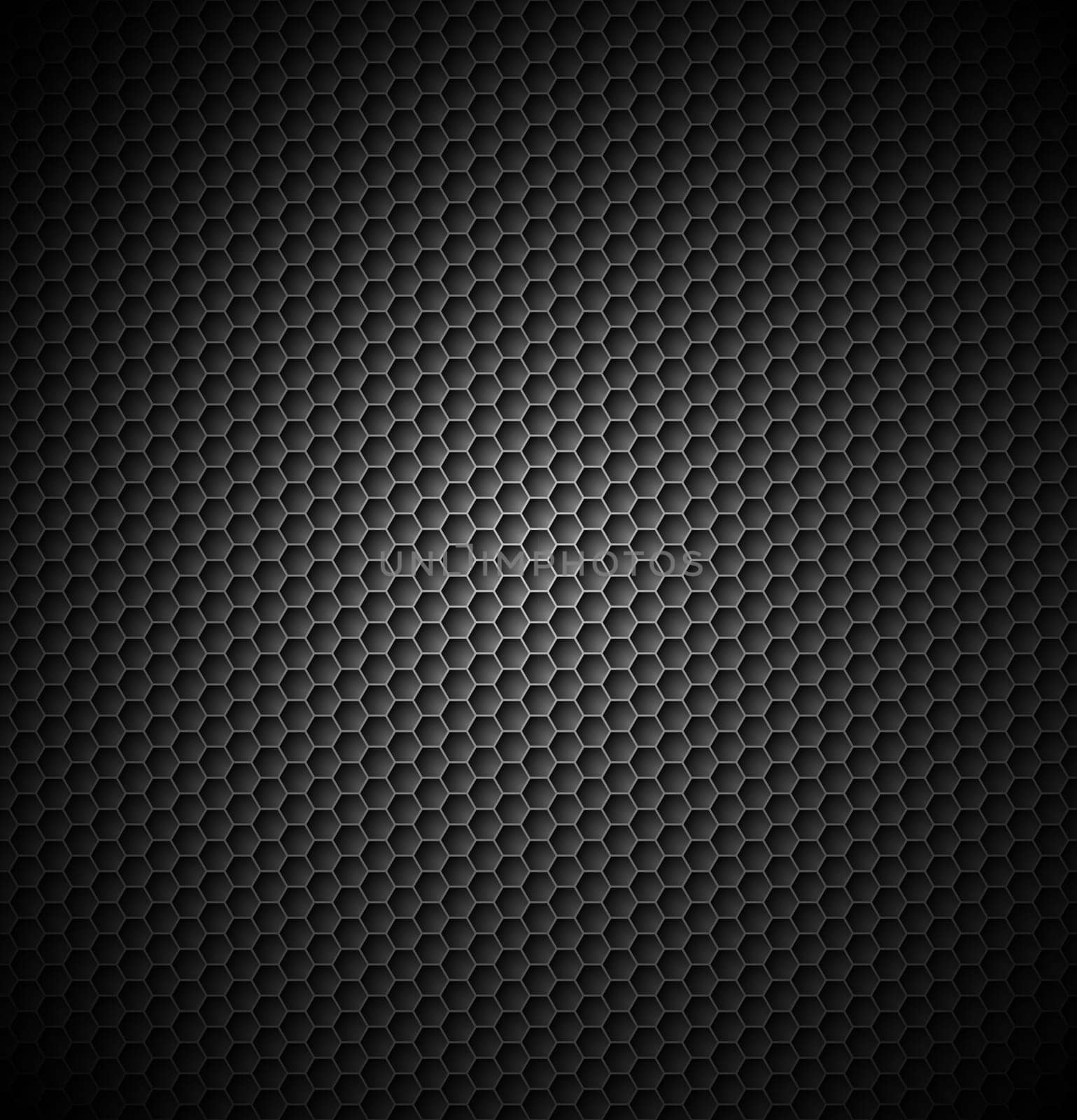 Black carbon background with light in centre