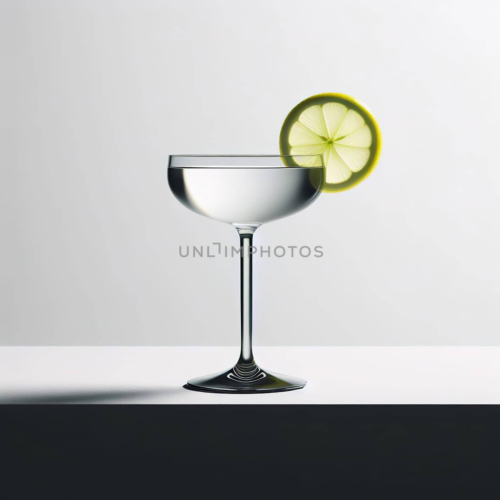 A beautiful picture of a refreshing cocktail. Generative AI. High quality illustration
