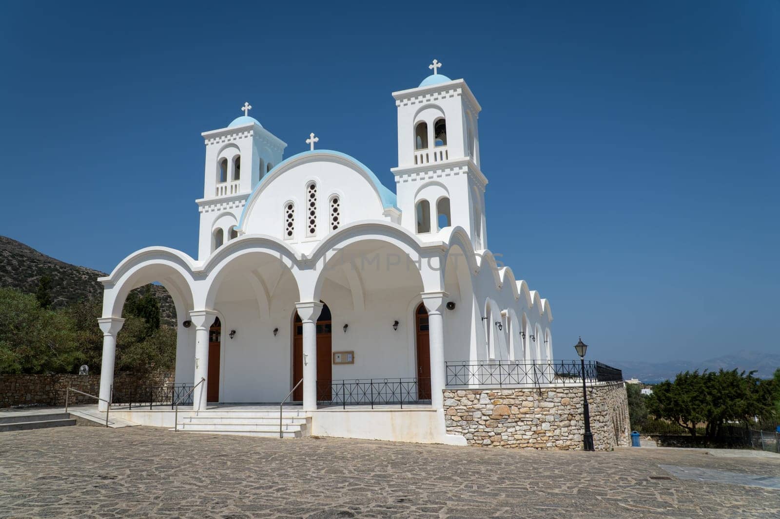 Life-giving source church in Glifa, Paros by LopezPastor