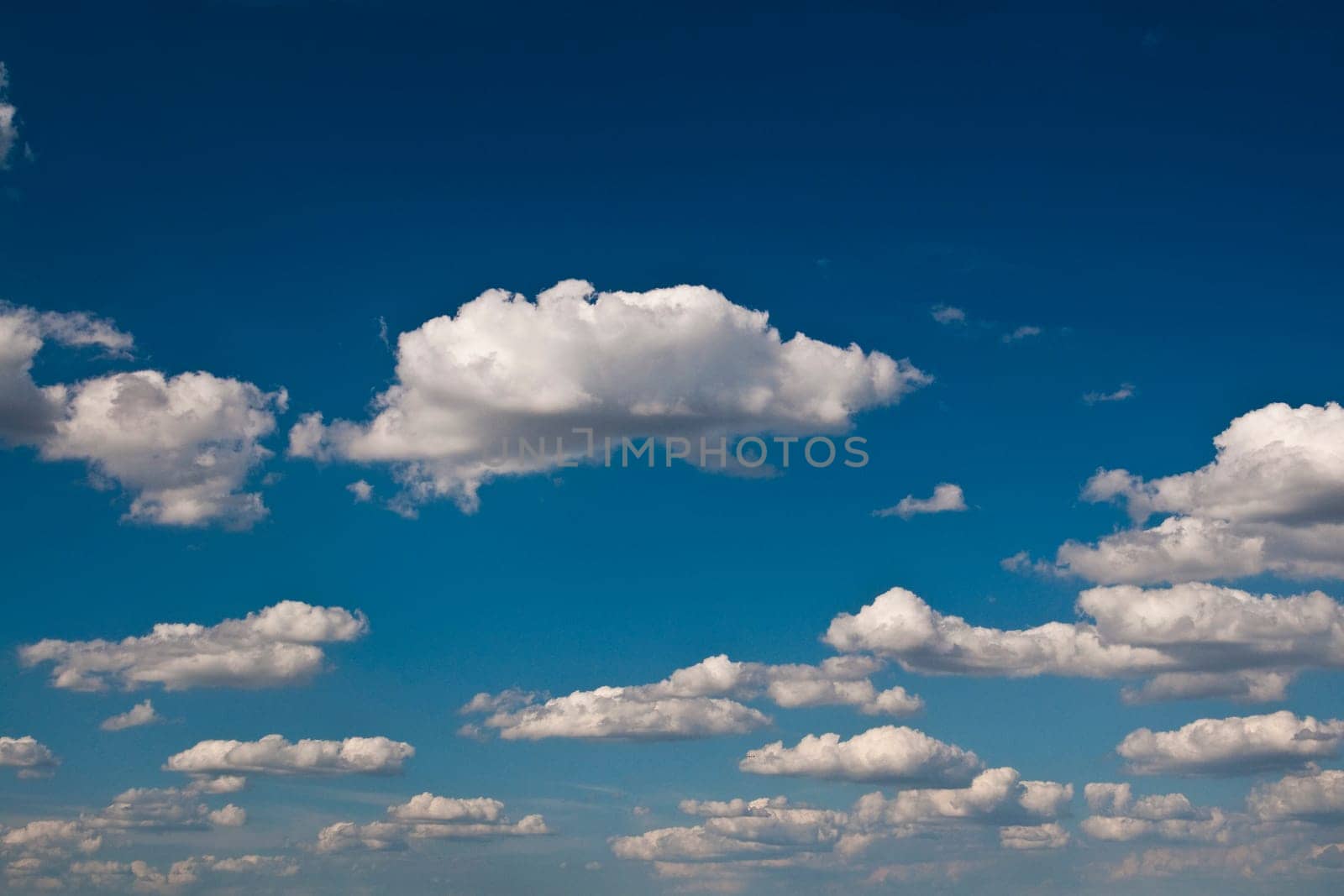 blue sky with white clouds