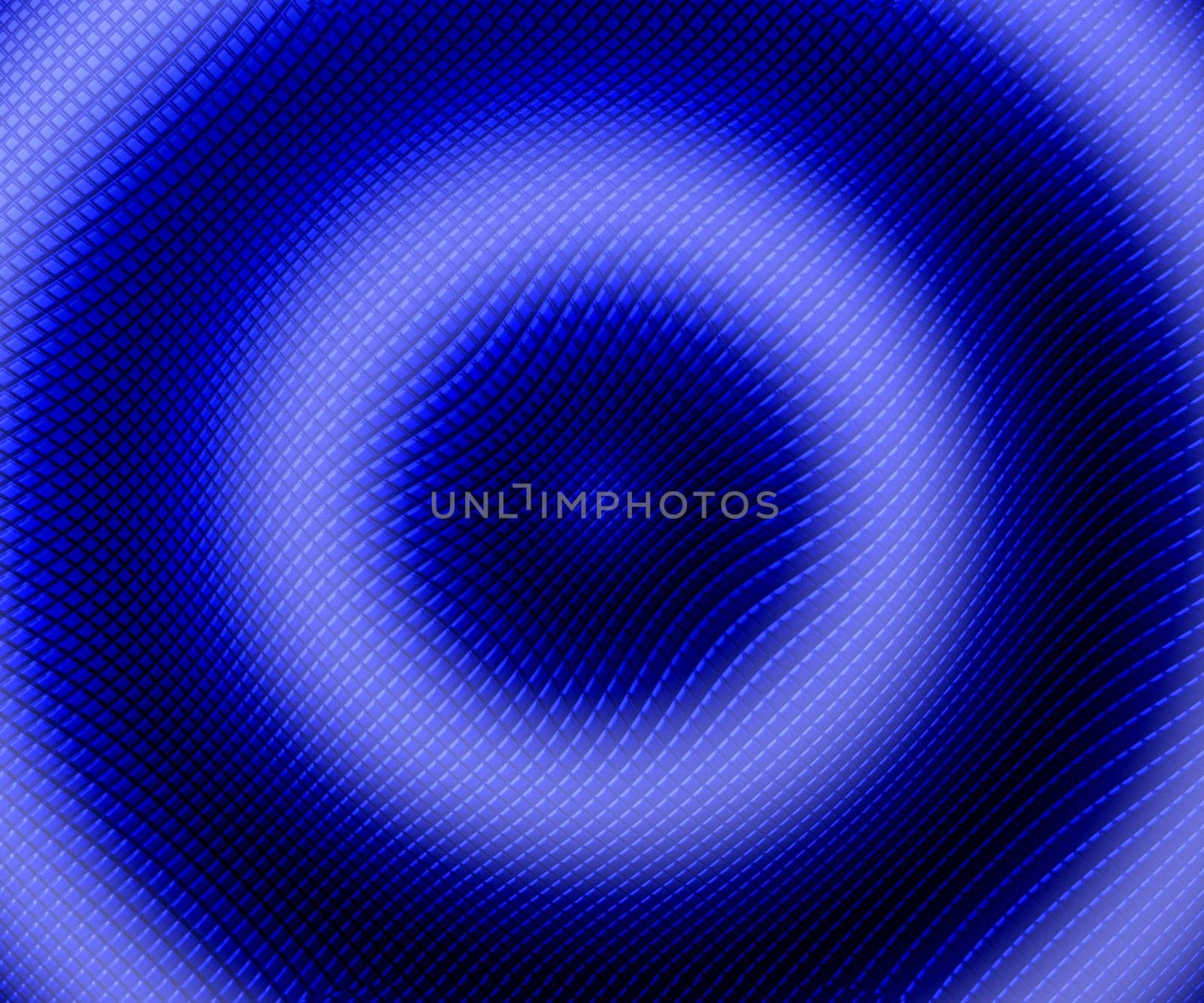colored green background with a delicate structure