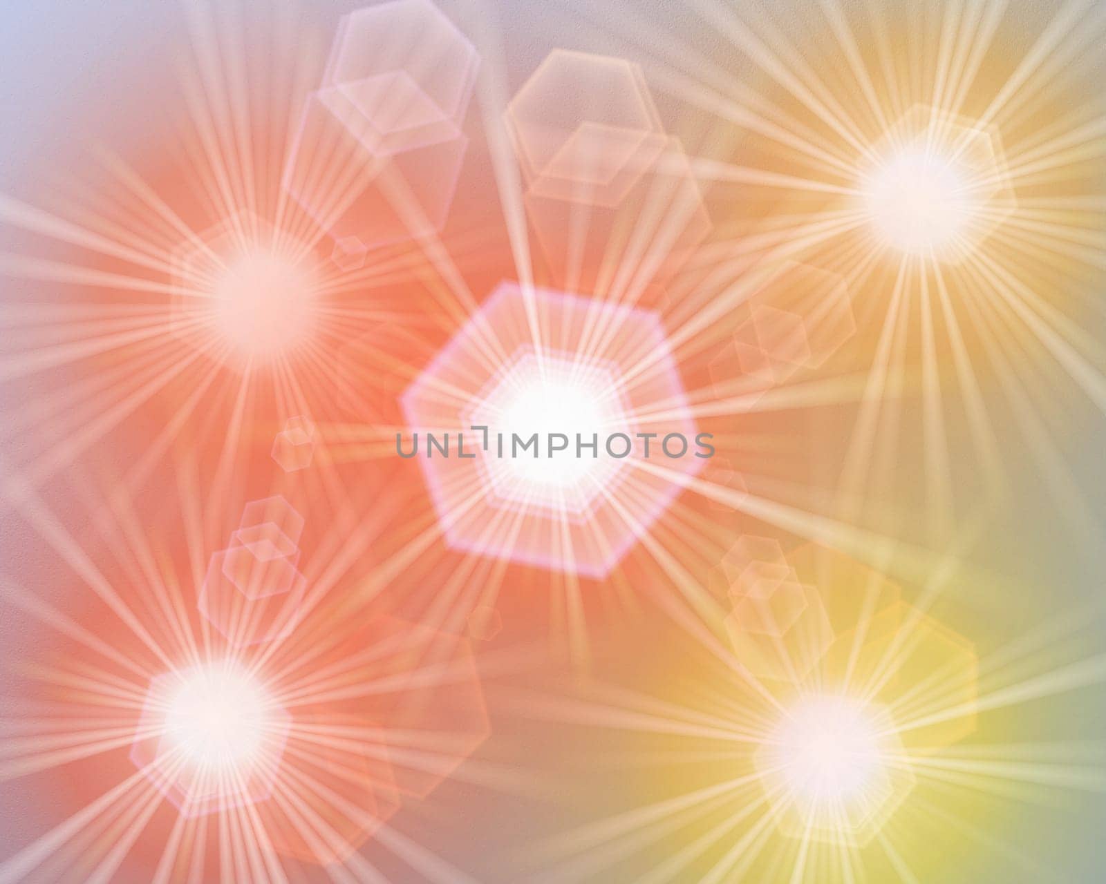 colored green background with a delicate structure