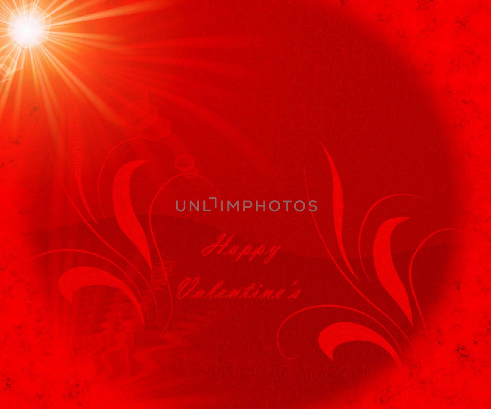 colored green background with a delicate structure