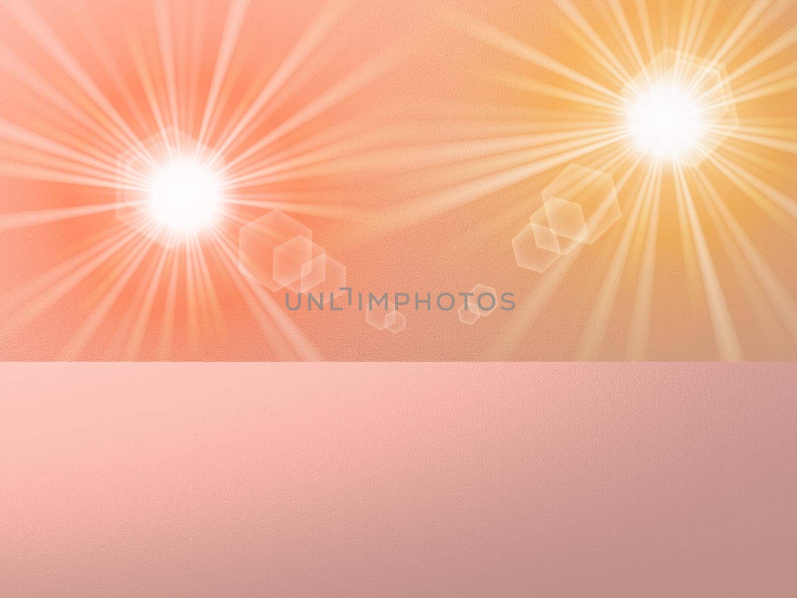 colored green background with a delicate structure