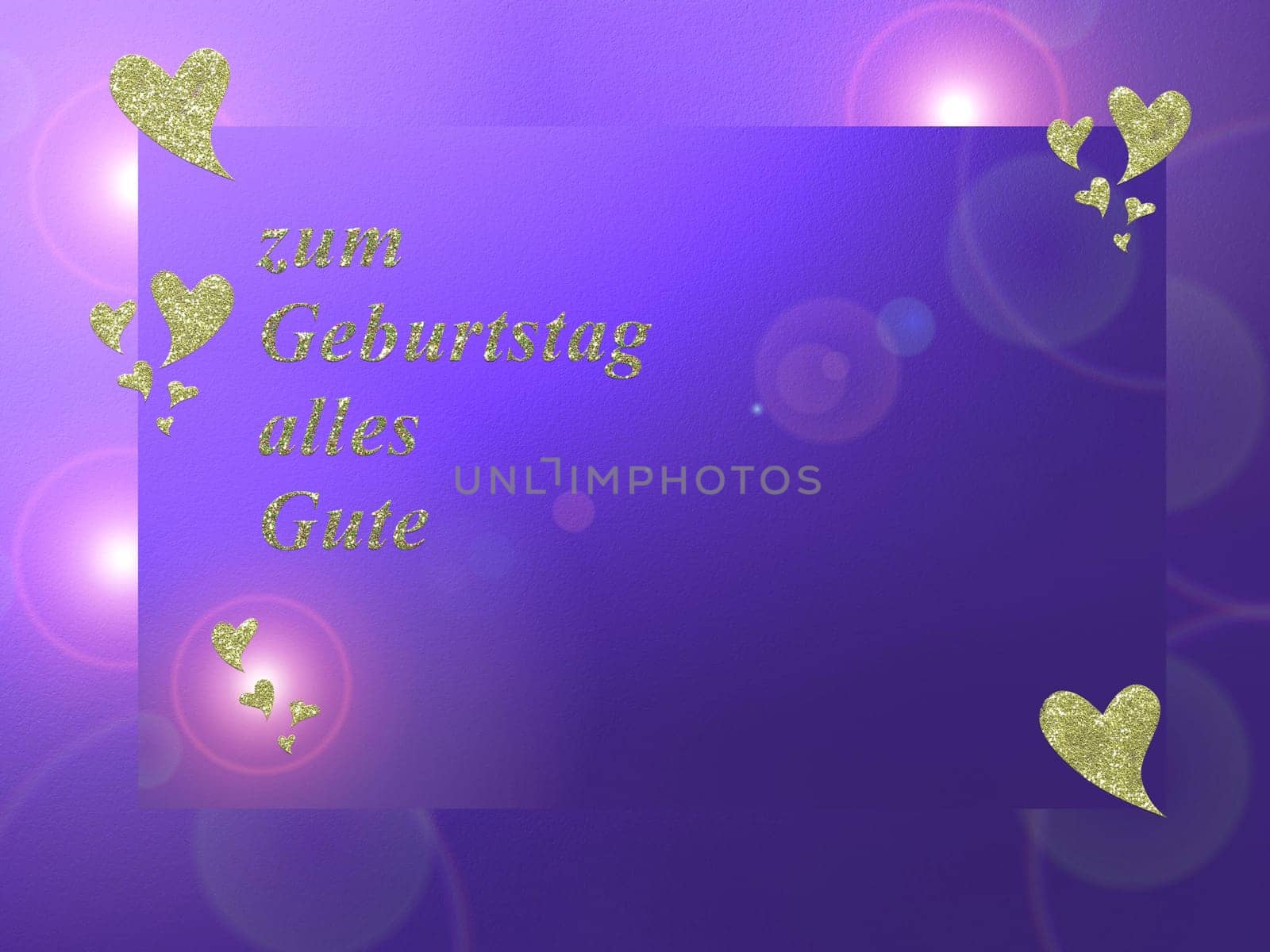 in German letters, all love for mothers day