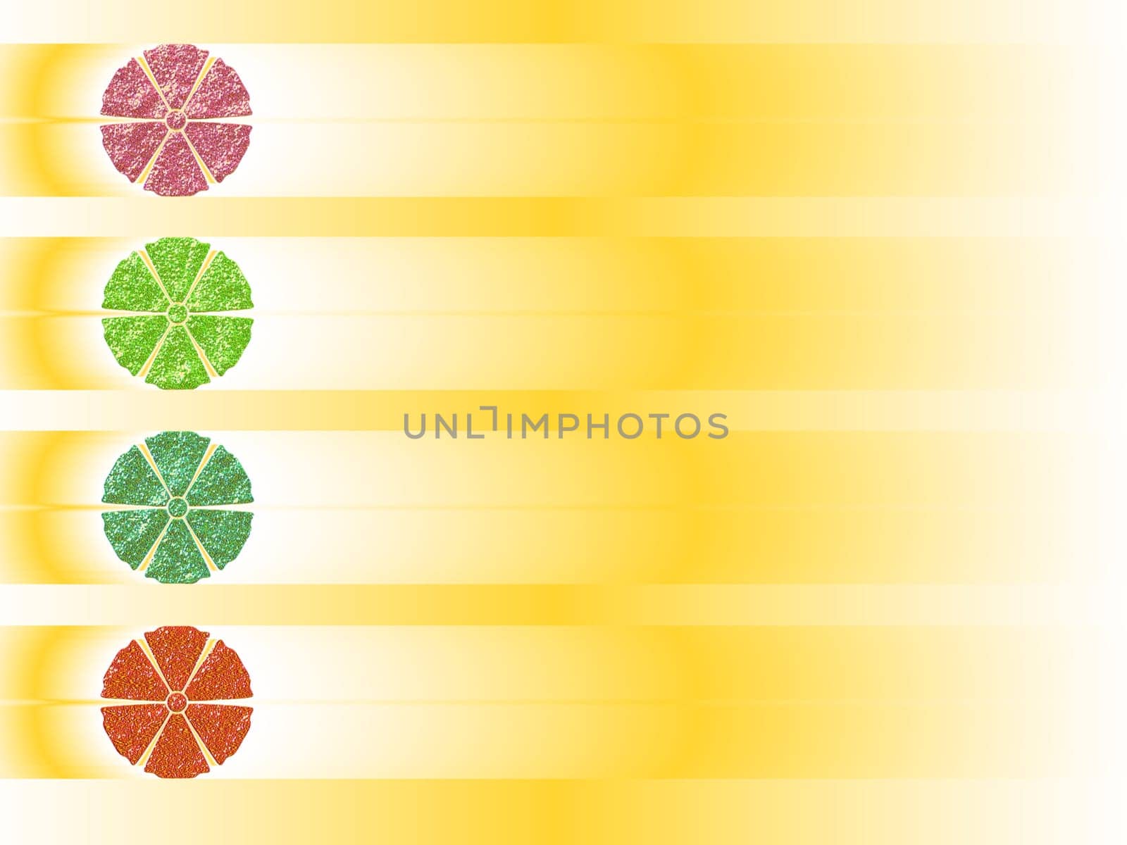 colored gold background with a delicate structure