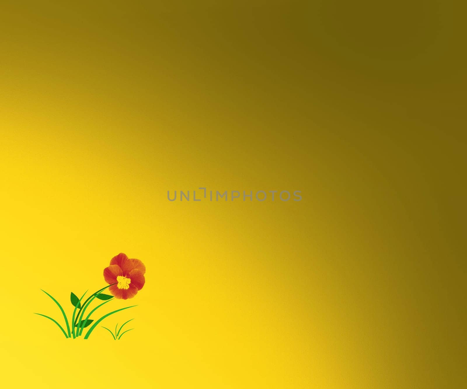 colored gold background with a delicate structure