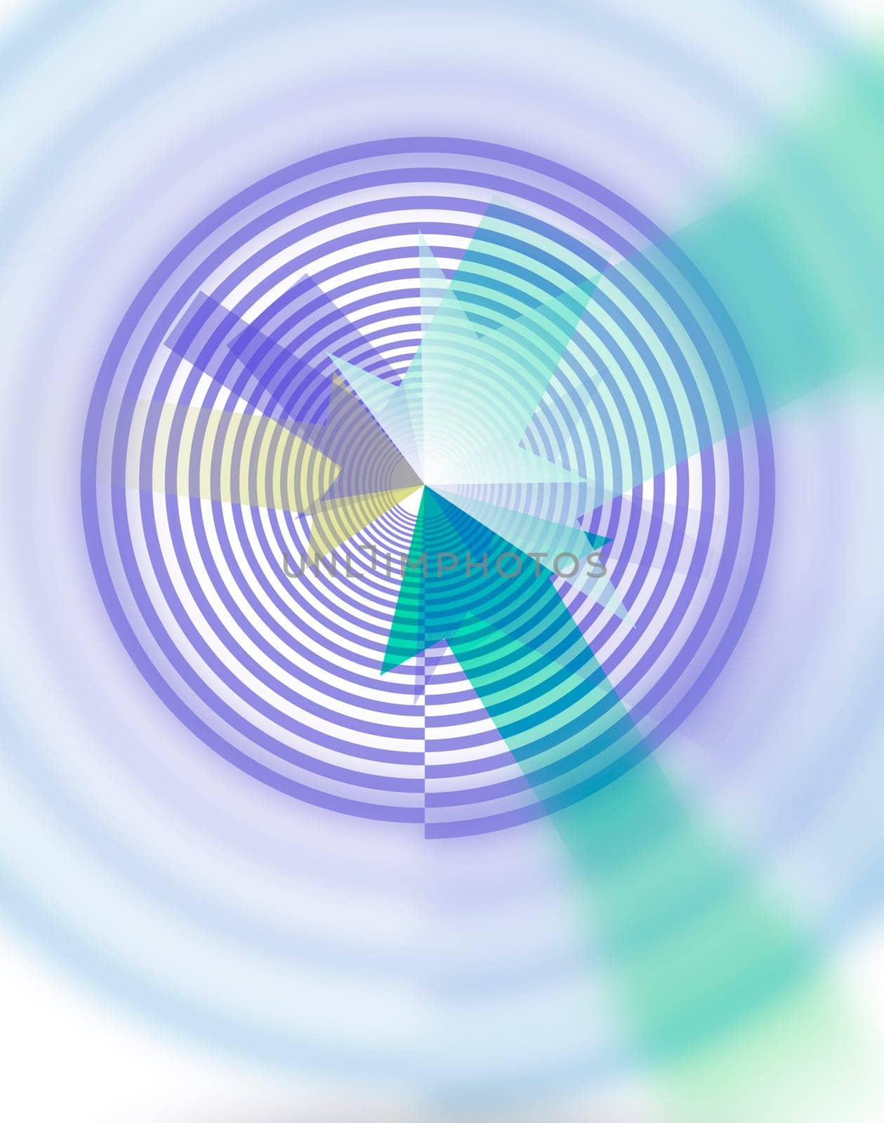 Goal spiral abstract concept