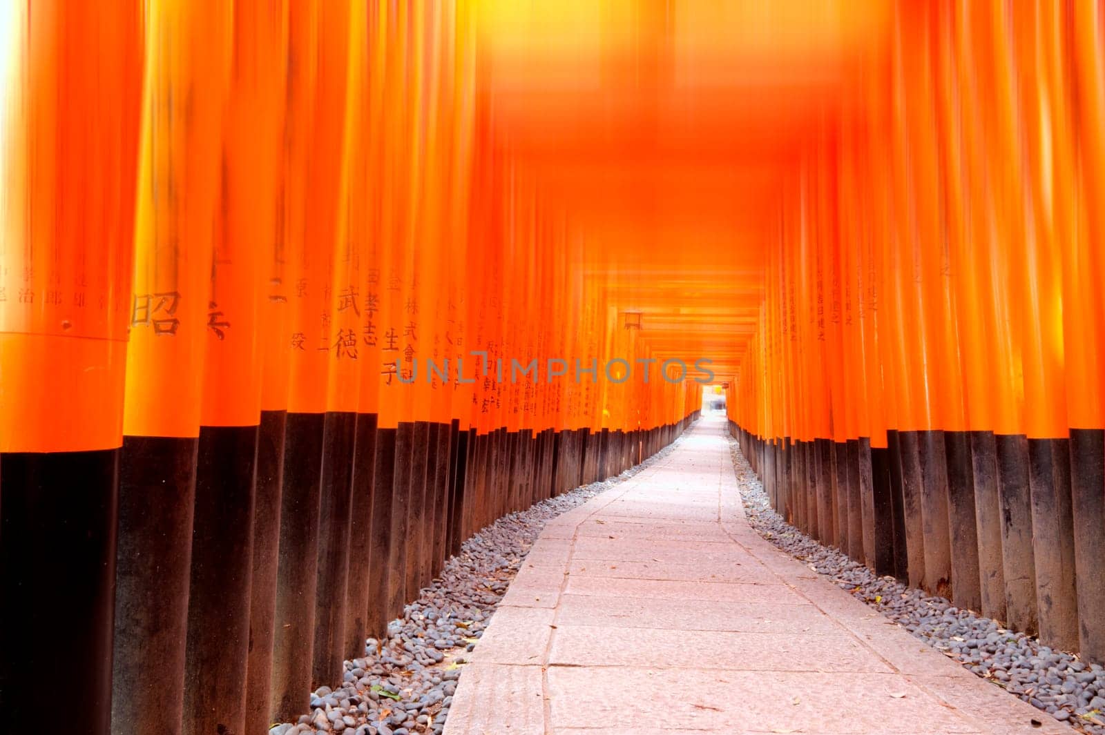 Fushimi Inari Taisha Shrine in Kyoto, Japan for adv or others purpose use