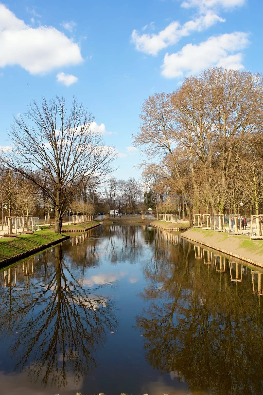 Tiergarten center city park, Berlin, Germany..
