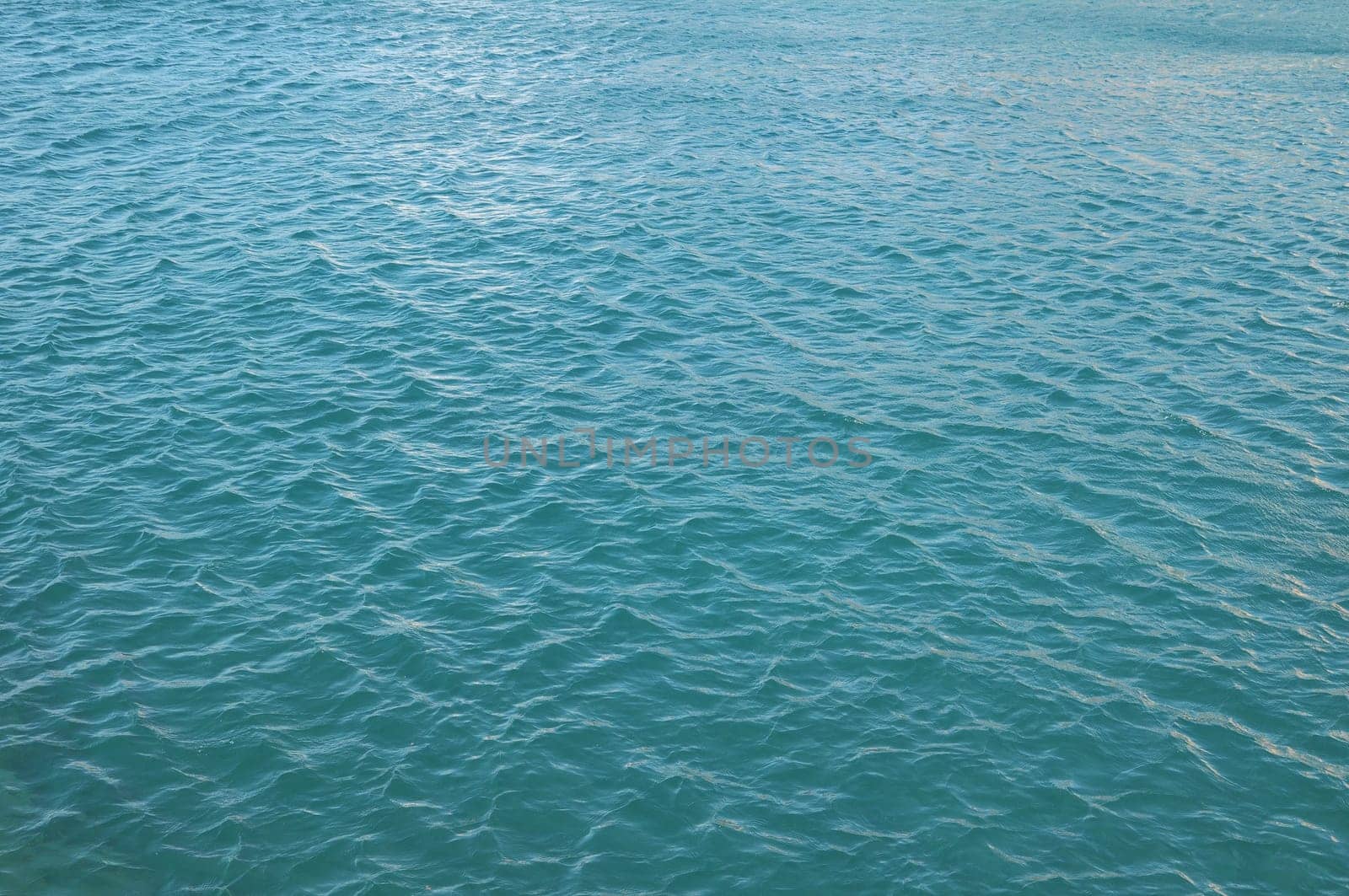 Blue Water Texture Pattern at Noon on the Atlantic Ocean