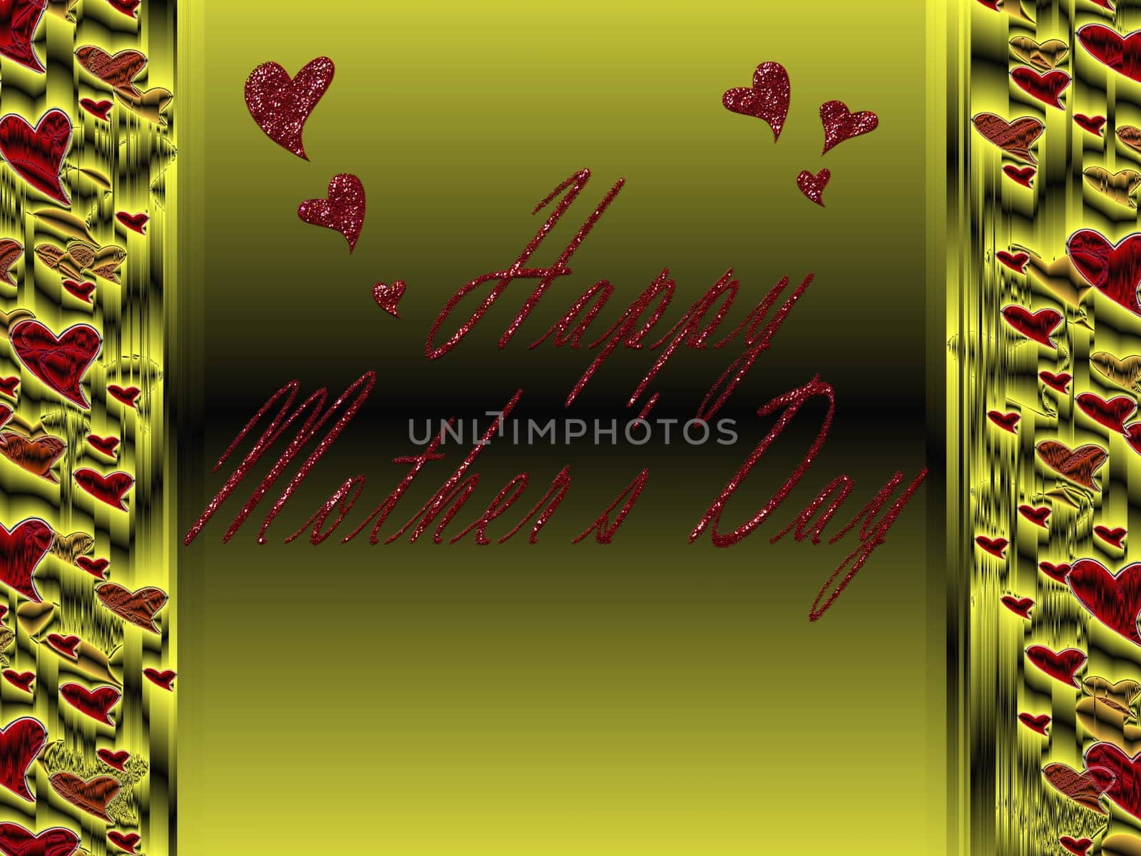 colored red background with a delicate structure