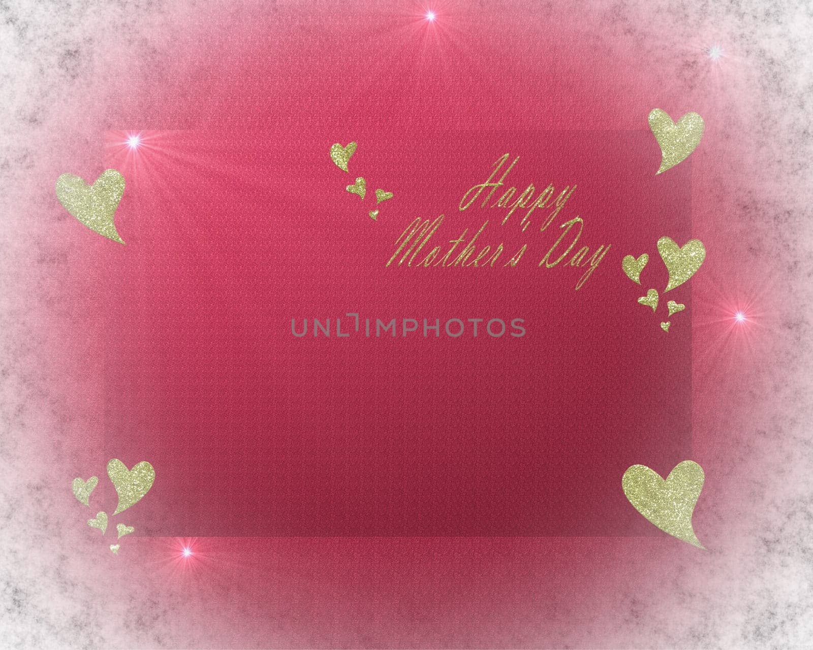 colored red background with a delicate structure