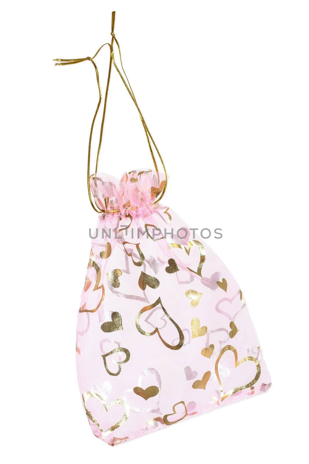 Pink Organza Jewelry Bag,decoration pouch