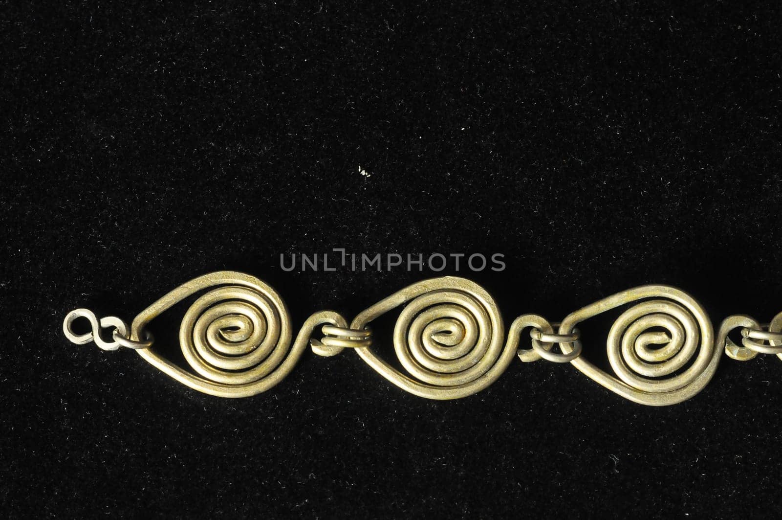 Handmade Silver Jewelry on a Black Background