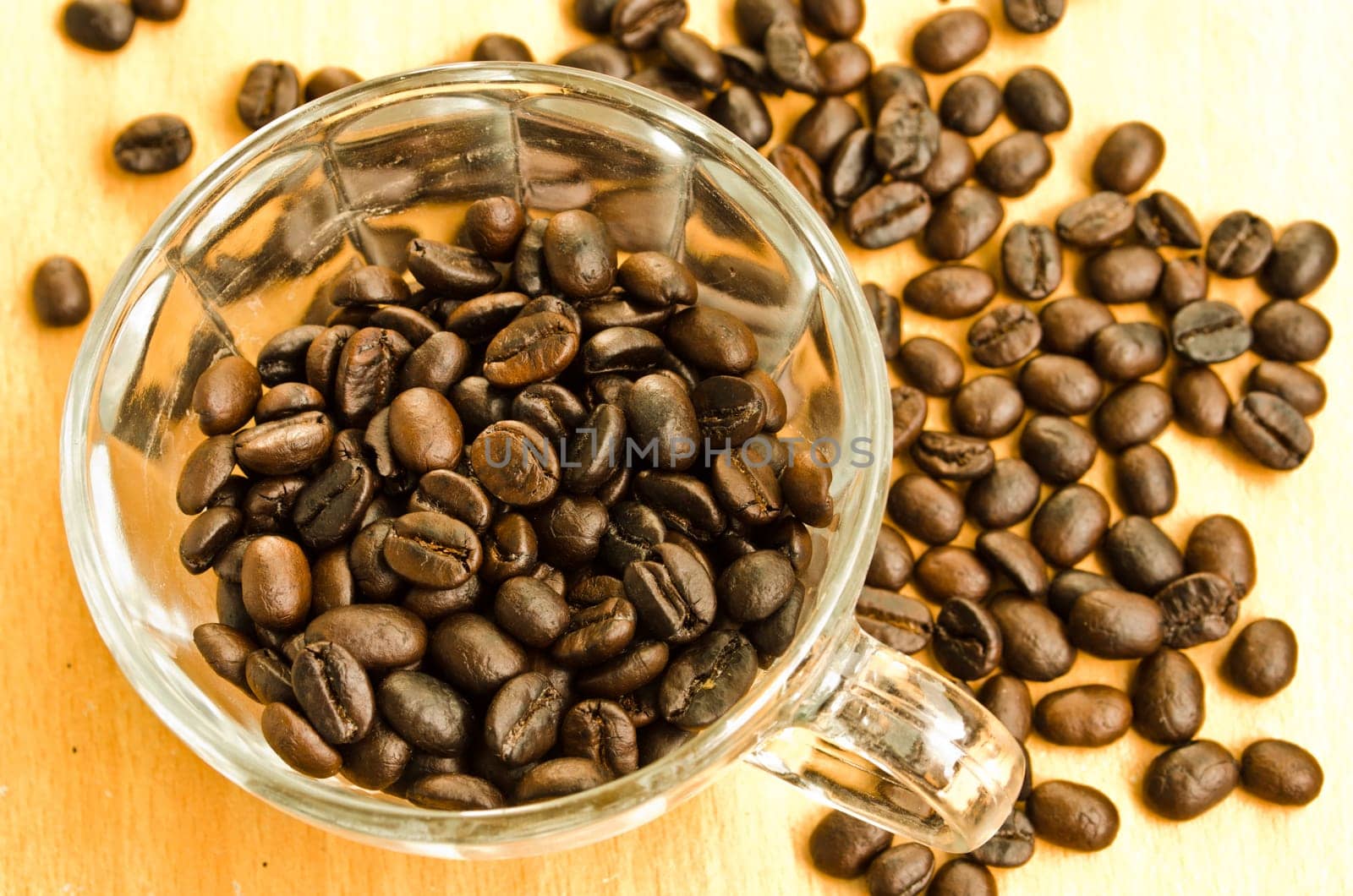 roasted coffee beans, can be used as a background