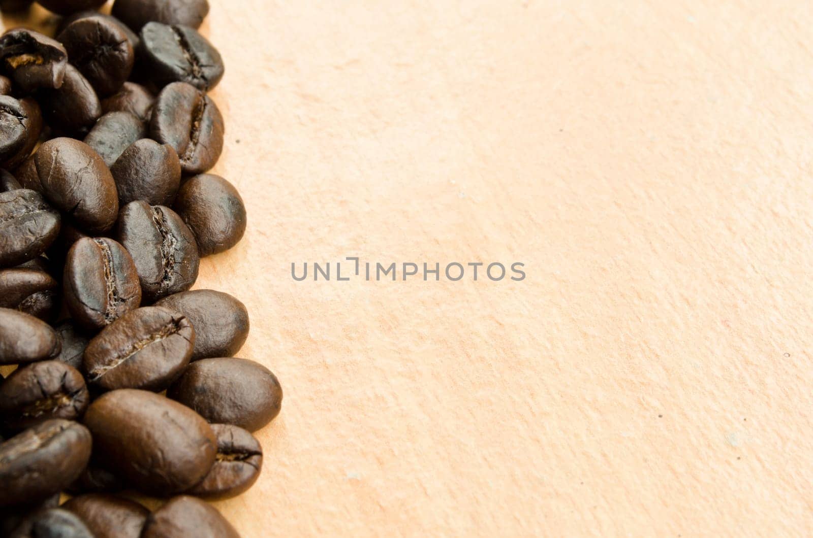 roasted coffee beans, can be used as a background