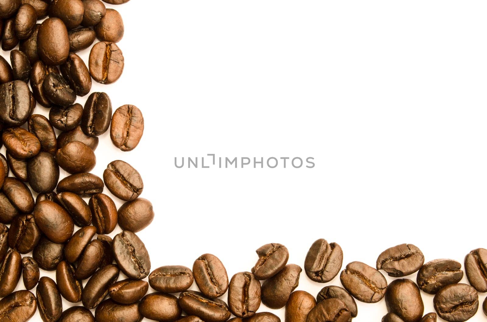 roasted coffee beans, can be used as a background