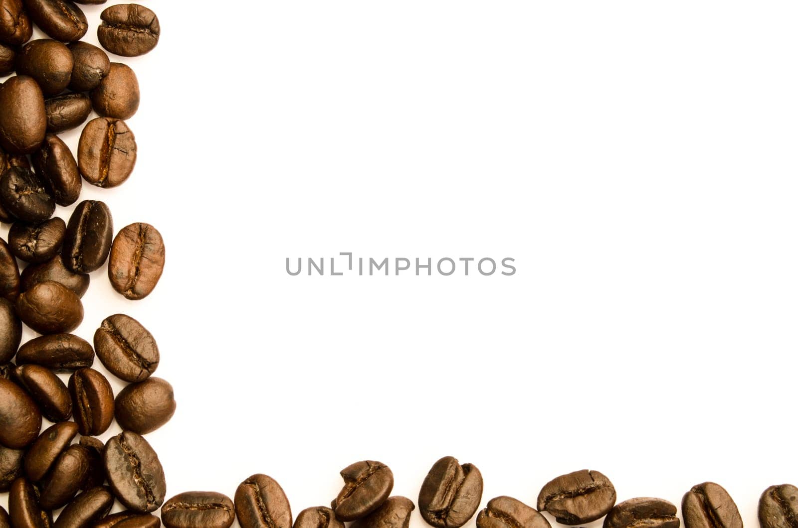 roasted coffee beans, can be used as a background