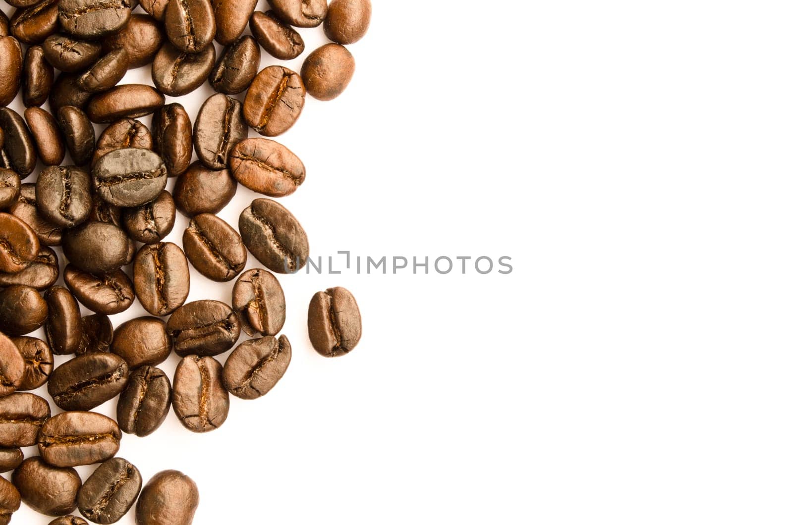 roasted coffee beans, can be used as a background
