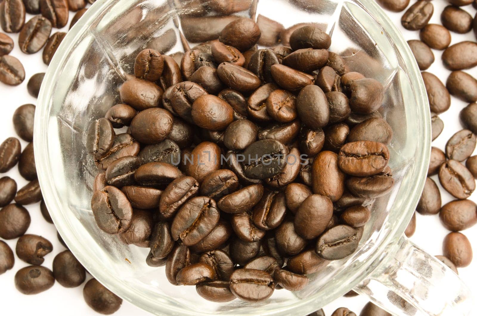 roasted coffee beans, can be used as a background