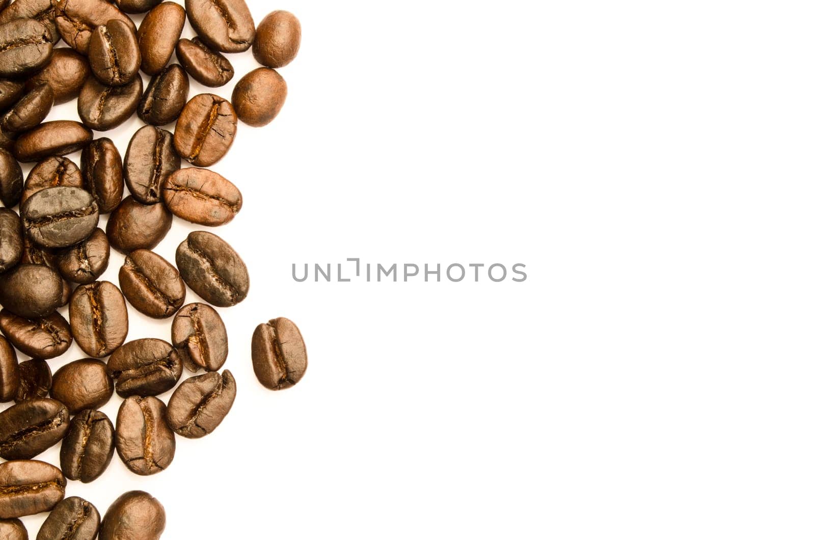 roasted coffee beans, can be used as a background