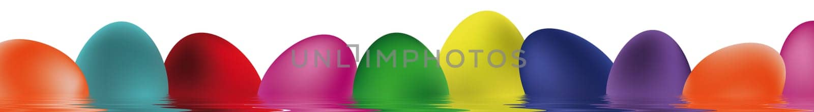 colorful Easter eggs