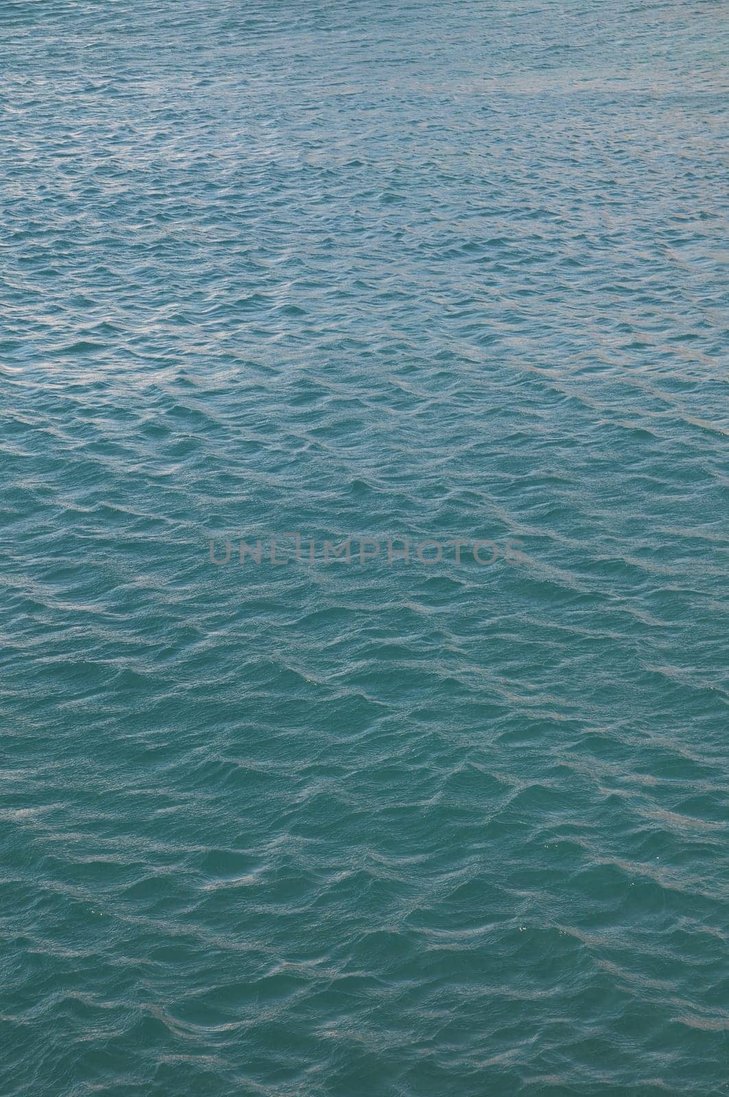 Blue Water Texture Pattern at Noon on the Atlantic Ocean