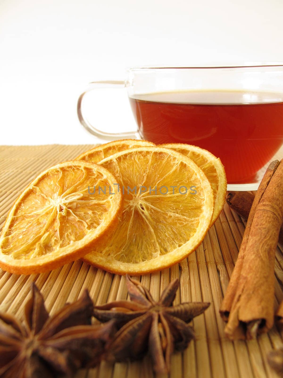 Red bush tea with spices