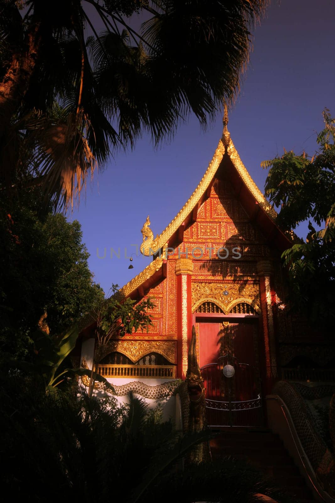 Wat Phra Kaew is located in Chiang Rai Old Town in chiang Rai Province,Thailand.