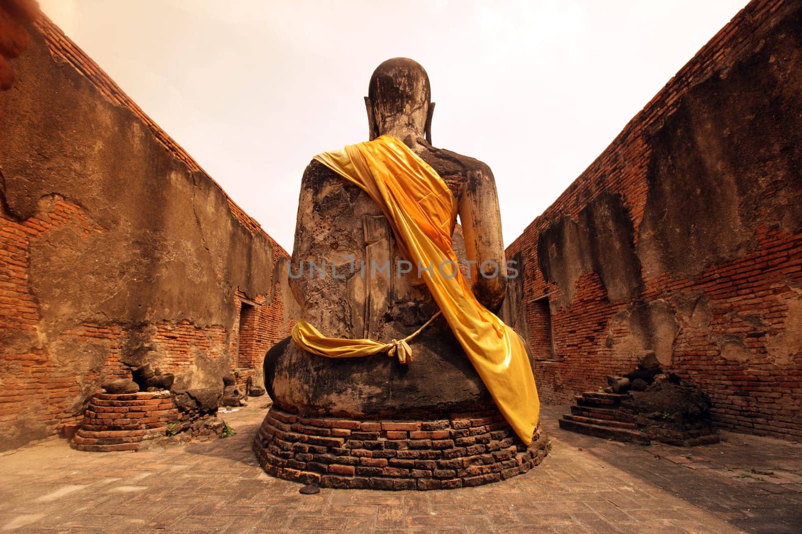 Wat Chetharam Temple in the temple city of Ayutthaya,Thailand.