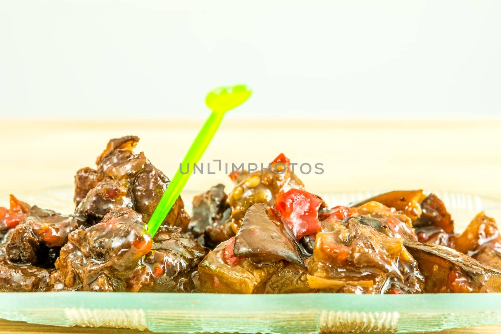 Roasted eggplant from Georgia