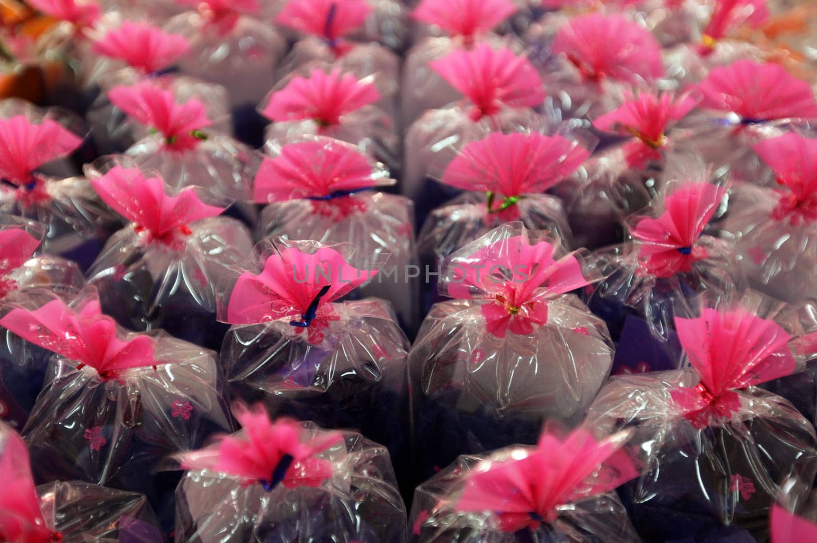 Suessikeiten at a market in Bangkok's capital of Thailand in South East Asia.