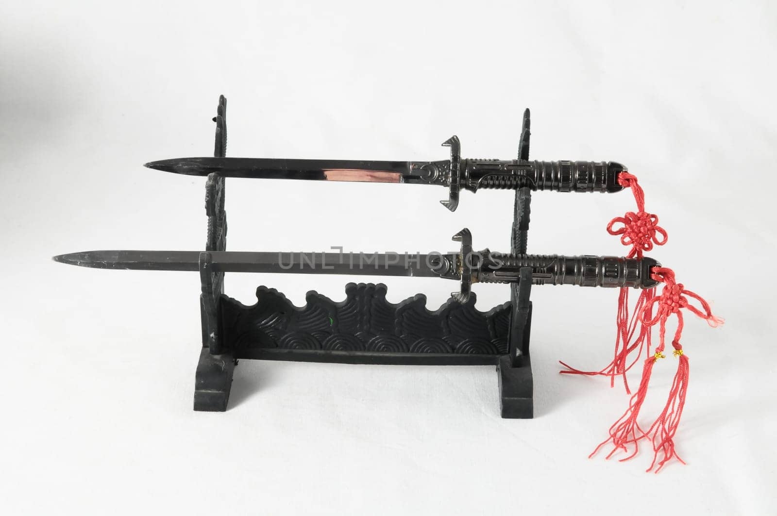 Japanese Sword Kakana on a white background
