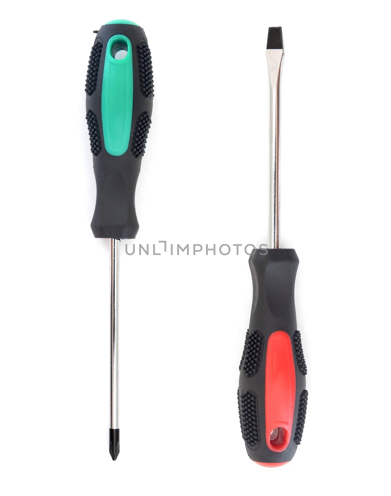 Tools isolated against a white background