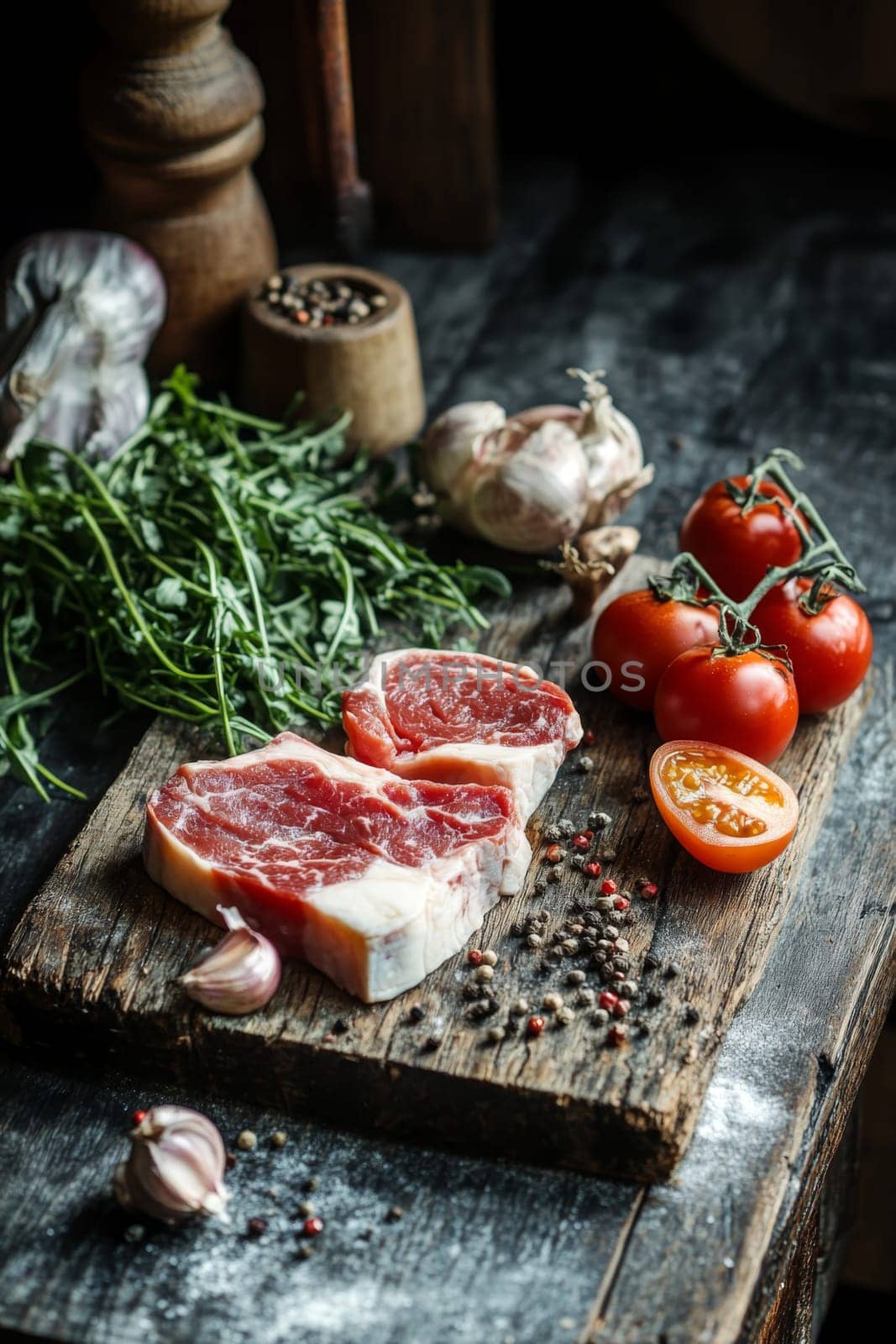 Ketogenic diet. Keto diet concept, Generative AI food