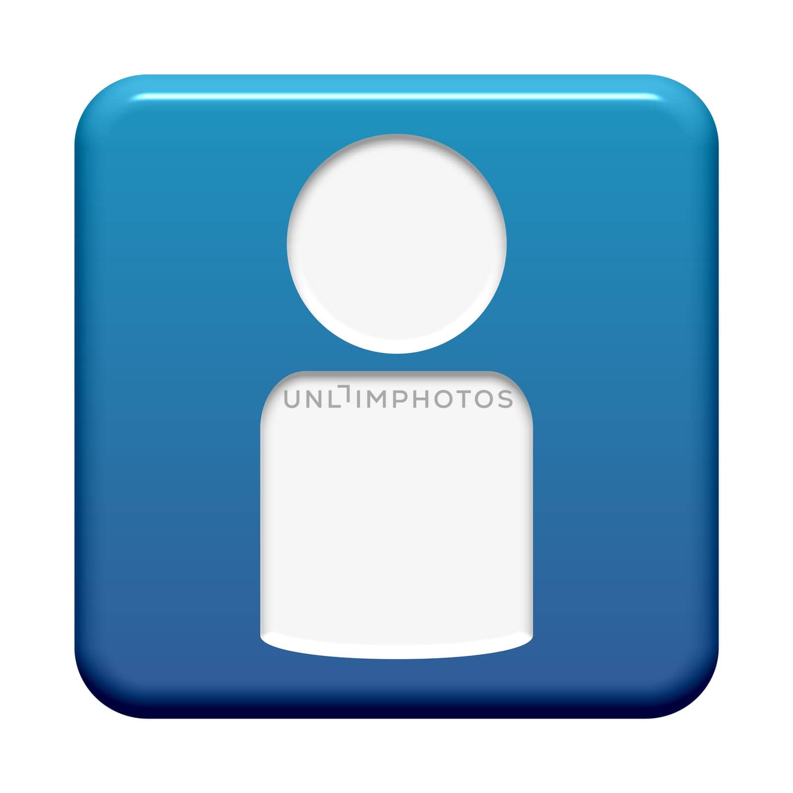 Blue Button: Icon