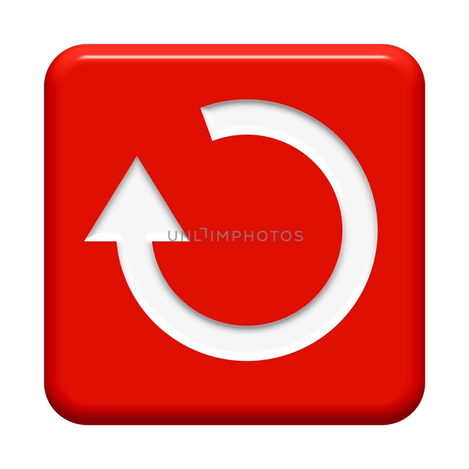 Red button: Arrow circular