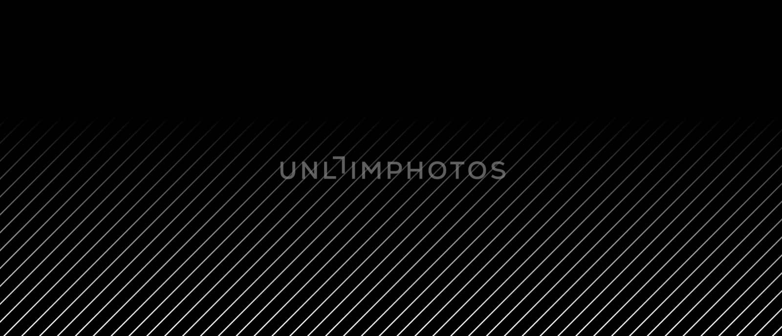 Black background and slanted light lines with gradient