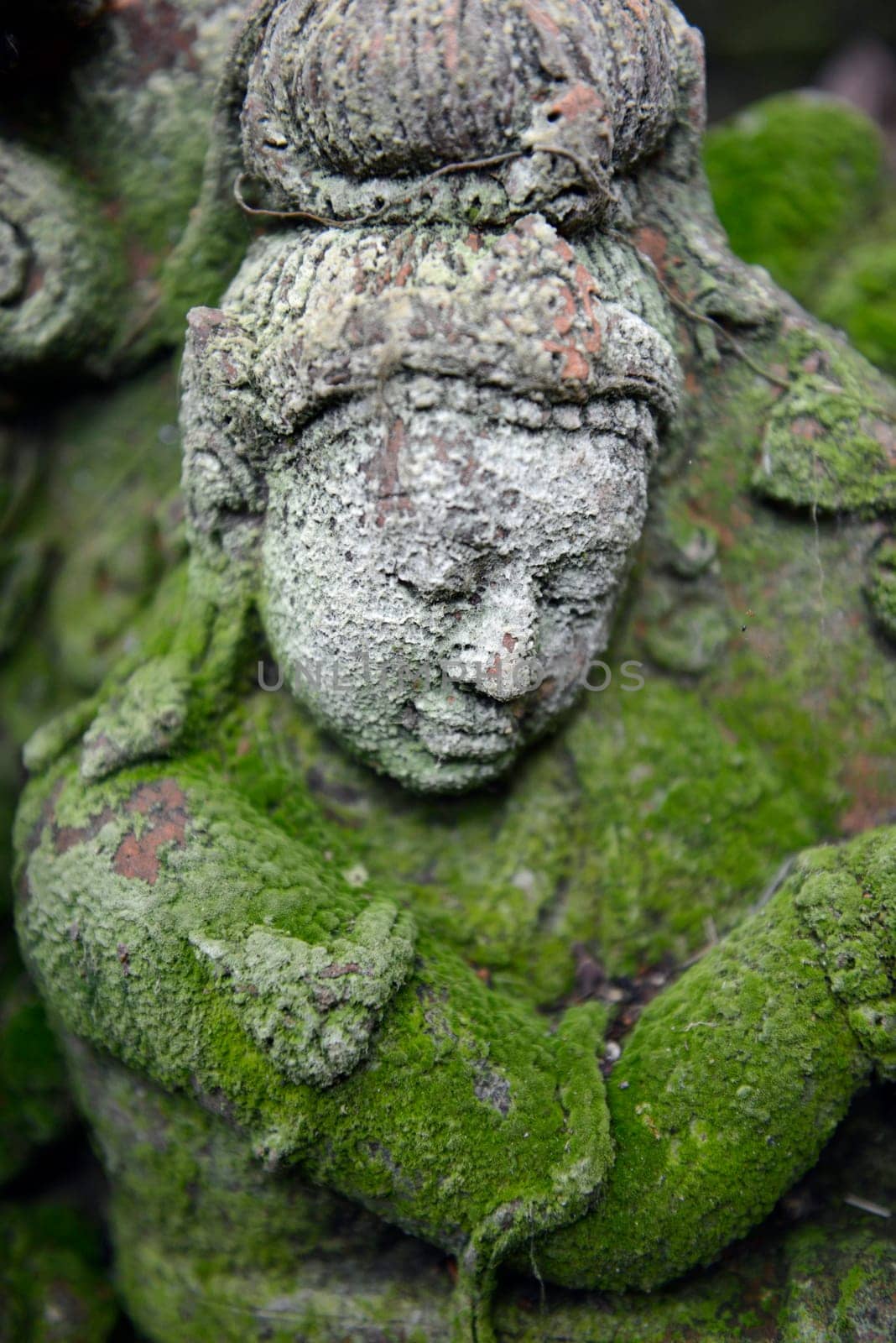Traditional figures are available for sale in the garden of Ban Phor Linag Meun's Terracota Art at Terracota Garden in Chiang Mai in northern Thailand in South East Asia.