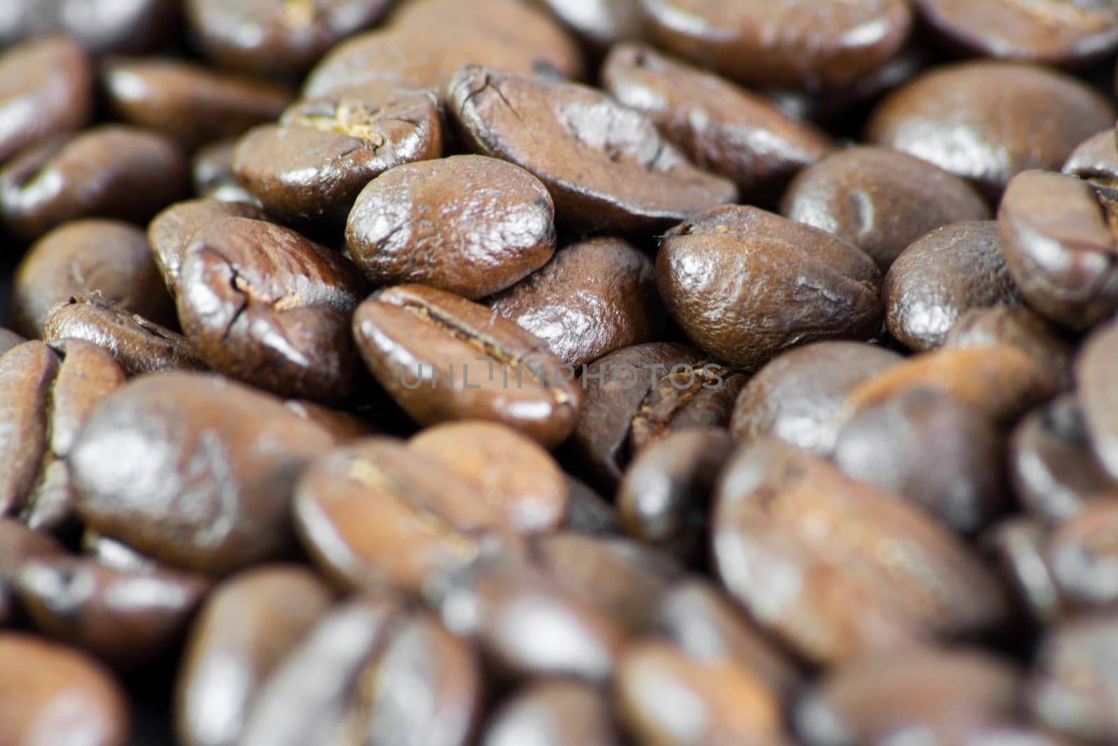 Details of coffee beans.