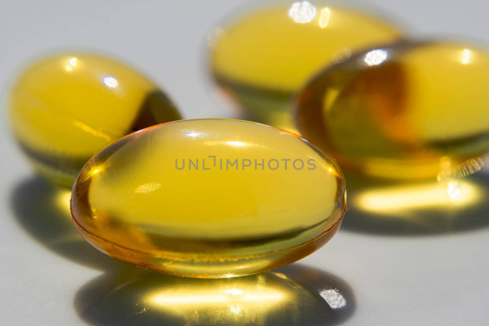 Macro To A Yellow Pills