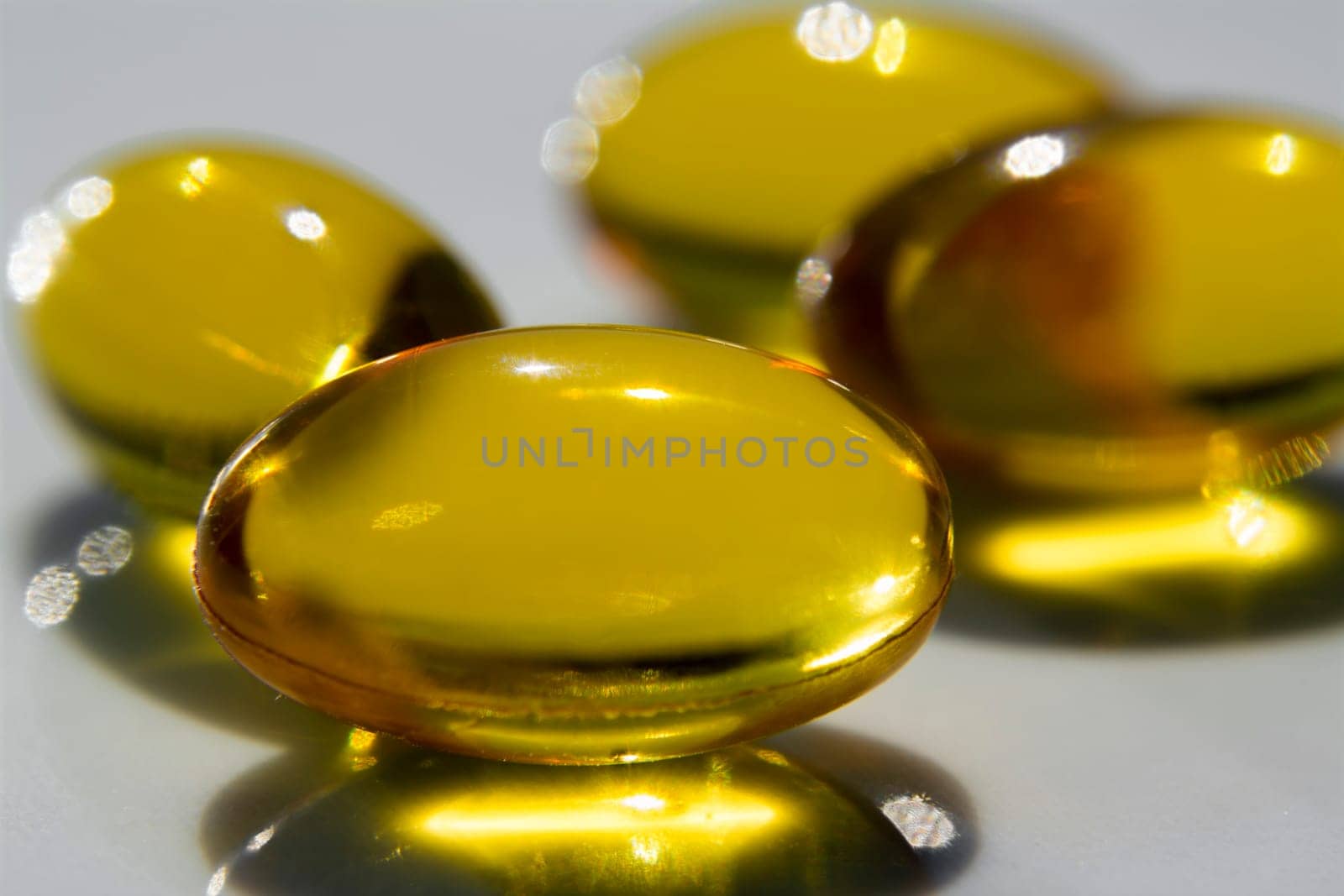 Macro To A Yellow Pills