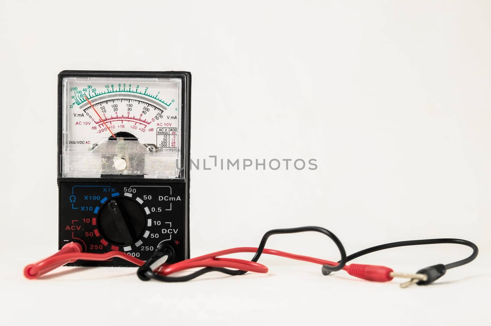 Classic New Electricity Simple Tester Tool on a White Background