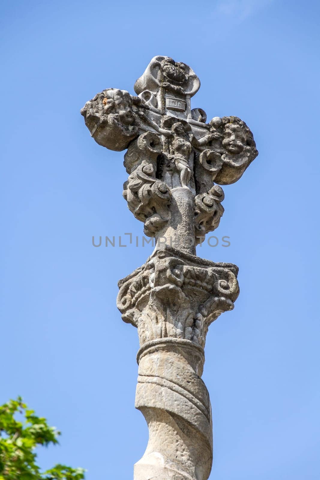"cruzeiro"" crosses located in the crossroads, Cardedeu, Spain"